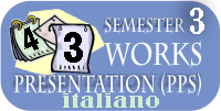 3 semestre presentazione lavori versione italiana